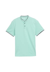 TOM TAILOR - Poloshirt Kurzarmshirt - blau