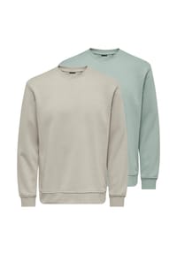 ONLY & SONS - Sweatshirt 2er Pack Connor - Black