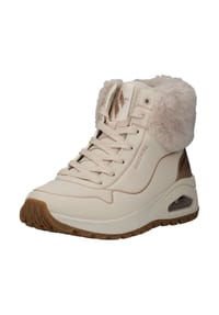 SKECHERS® - Lederimitat/Textil Stiefelette - Hellbeige