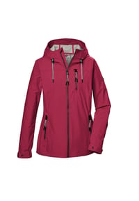 killtec® - Softshelljacke, Kapuze, für Damen - 00132 GEBRO  WEISS