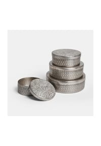 LOBERON - Dose 4er Set Silvaras silber - silber