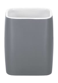 Kleine Wolke® - Zahnputzbecher "Cubic" - GRAU
