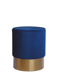 Kayoom - Hocker Nano 125 Dunkelblau – Eiche - dunkelblau