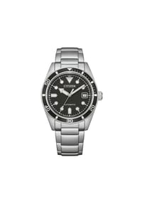 CITIZEN® AUTOMATIK - Herren Armbanduhr "NJ0221-50E" - SCHWARZ