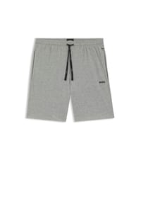 BOSS - Loungewear-Hose, Logo-Stickerei, Tunnelzug, für Herren - 033 MEDIUM GREY