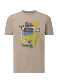 JAN VANDERSTORM - T-Shirt NORHEIM - beige