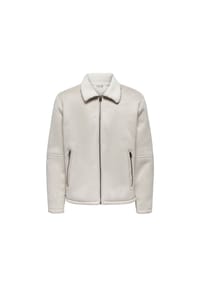 ONLY & SONS - Jacke, Teddyfutter, für Herren  - 261395 BEIGE