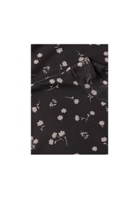 Street One - Langarmshirt, Stehkragen, für Damen - 27874 BLACK COFFEE