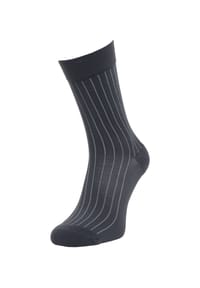 ITEM m6 - Socken, Rippbund - 040 GREY