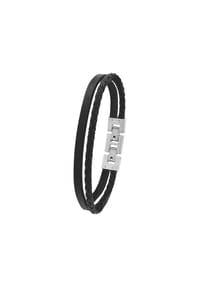 TOM TAILOR - Armband für Herren, Edelstahl - braun