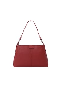 VOi Hirsch - Hirsch Schultertasche Leder 29.5 cm - granat