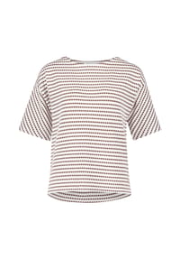 BETTY & CO - Shirt, Halbarm, für Damen - 1871 CREAM/BROWN