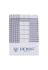 ROSS® - Geschirrtuch-Set, 3er Pack - BLAU