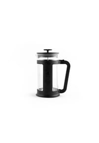BIALETTI - Kaffeebereiter Smart 1 L, French Press, Glas, Schwarz, 6186 - Schwarz