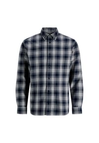 JACK & JONES - Hemd Bluharvey Langarmhemd - beige