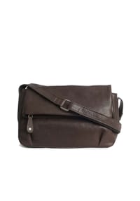 MARGELISCH - Umhängetasche Neffel 1 - darkbrown