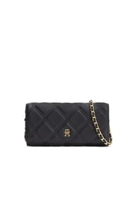 TOMMY HILFIGER TH FEMININE - Clutch, Kunstleder, für Damen - BDS BLACK