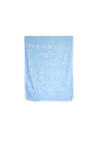 ALMINA® - Kuschelige Babydecke 107x137 cm aus 100% Polyester Decke Bären und - 