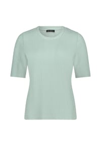 BETTY BARCLAY - Strukturshirt mit Rundhalsausschnitt - Chinois Green