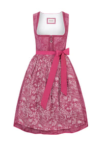 STOCKERPOINT - Dirndl "Karoline", Reißverschluss, für Damen - BEERE