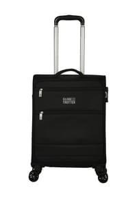 GLOBETROTTER - ALTMÜHL 2.0 4-Doppelrollen-Trolley, Weichgepäck, TSA-Zahlenschloss, Fronttaschen - NAVY