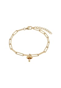 NOELANI - Armband für Damen, Silber 925, Zirkonia | Pilz - Gold