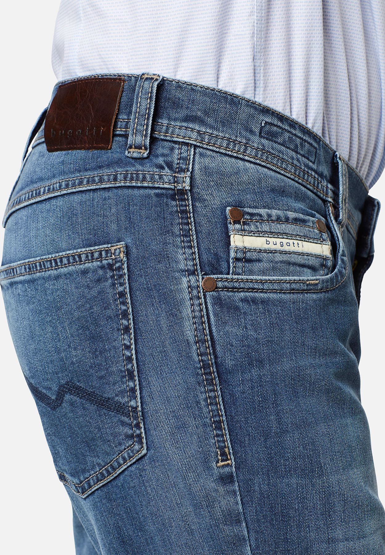 bugatti Jeans, Modern-Fit, 5-Pocket-Style, für Herren | GALERIA