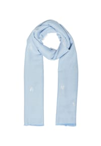 S.Oliver Red Label - Schal, Fransen, für Damen - 51A7 BLUE