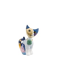 Goebel Figur Rosina Wachtmeister - Katze Fortunello - Minikatzen - Bunt