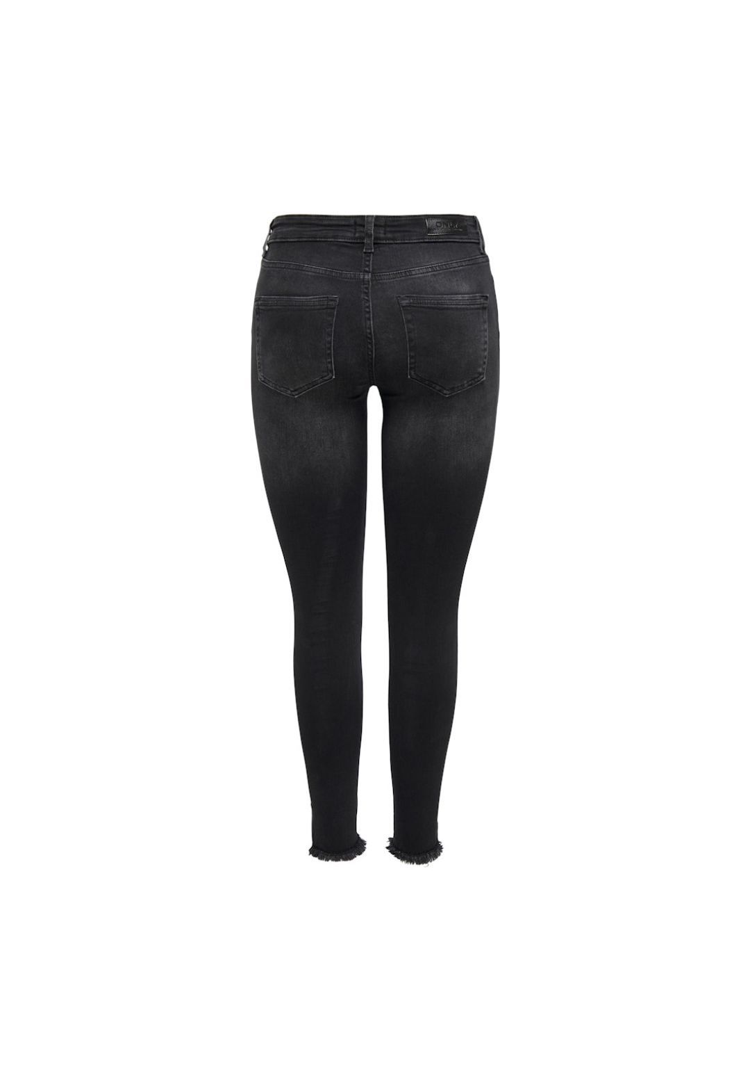 Only® Jeans, Skinny Fit, 5-Pocket, Offene Saumkante, FüR Damen, Schwarz, S/30