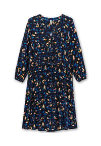 sheego - Druckkleid - tiefblau-gemustert