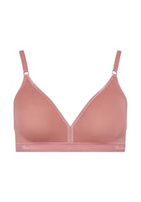 BeeDees® - Damen Soft-BH Microfun N ohne Bügel - aubergine