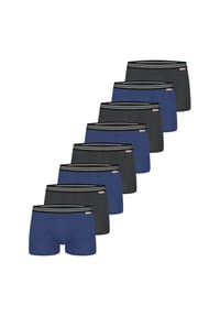nur die - Boxer Cotton Stretch - anthrazit-dunkelblau