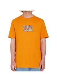 VOLCOM - T-Shirt Justin Hager - orange