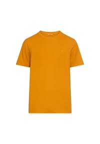 camel active - T-Shirt aus reiner Baumwolle - Orange