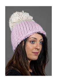 collezione alessandro® - Italienische Mütze Lola weich und warm - jeans
