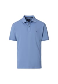 CASAMODA - Poloshirt, Baumwoll-Mix, Logo-Stickerei, für Herren - 102 BLAU