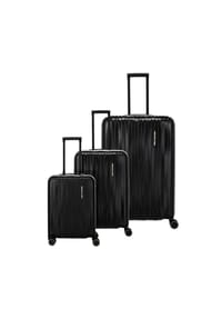 travelite Barbara Novelty - Barbara Novelty 4 Rollen Kofferset 3-teilig mit Dehnfalte - black