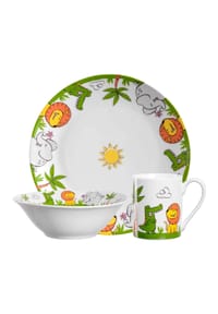LEONARDO Kindergeschirr-Set, 3-tlg. - BAMBINI - MEHRFARBIG