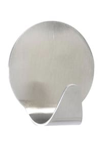 WENKO® - Rundhaken "Strip-it®", Edelstahl, 2 Stück - chrom