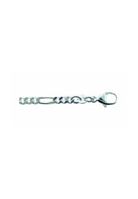 Adelia's - Damen Silber Schmuck 925 Silber Figaro Halskette 45 cm Ø 3,4 mm - silber