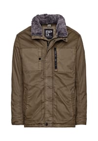 redpoint - Winterjacke aus Baumwolle mit Stretch KEV - dk. beige