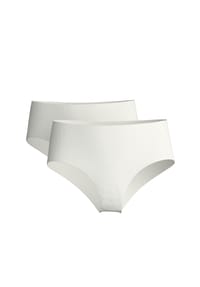 CALIDA - Damen Seamless-Midislip, 2er-Pack Natural Skin Duo - black C2C