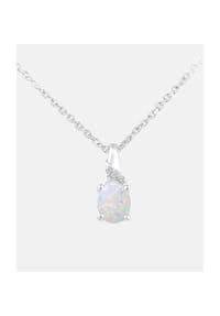 Diamant L'eternel - Kette mit Anhänger, mit 0.01 ct Diamant, 375 Weißgold - white gold