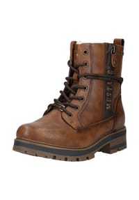 MUSTANG® - Lederimitat Stiefelette - Braun