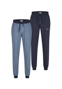 Phil & Co. Berlin - Pyjamahose Classics - kariert/dunkelblau1