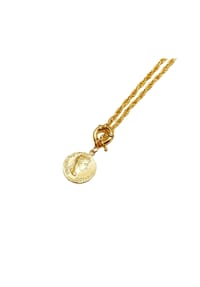 LES REINES - Constantinople – Anhänger-Halskette, 24K vergoldet - Gold