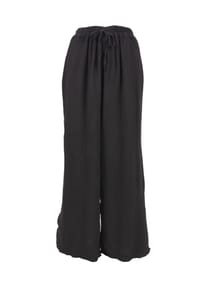 Seasons of April - Weite Musselin Hose mit elastischem Bund AYANA MUSSELIN - Bordeaux