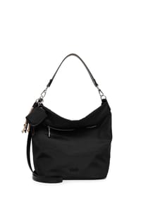 Tamaris TAS MAGGIE - Beuteltasche, Anhänger, Reißverschluss, für Damen - 100 BLACK
