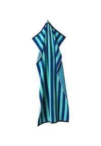 herzbach home - Duschtuch Good Vibes 550g/m², Premium-Qualität, 100% Baumwolle - Blue/Turqoise